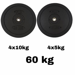 Zestaw 60 KG, otwór 29mm